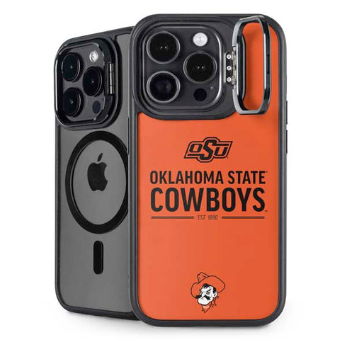 Oklahoma State University OK Cowboys Est 1890 iPhone 16 Pro Kickstand Case